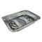 Home Plus Home Plus Durable Foil 11-7/8 in. W X 16-5/8 in. L All Purpose Pan Silver 1 pc D84010 - alternate 2